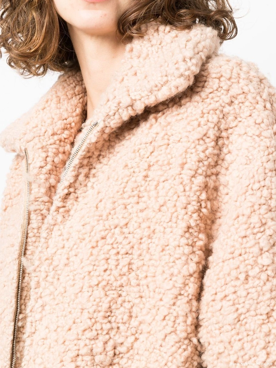 Affordable textured Stella McCartney jacket bomber softly Women cropped 0730